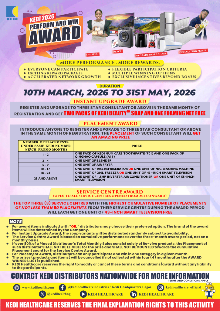 KEDI Perform and Win Award 2026 prize announcement